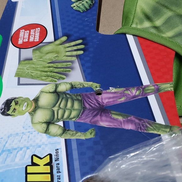 3pc set Hulk Costume marvel Halloween - Picture 2 of 6
